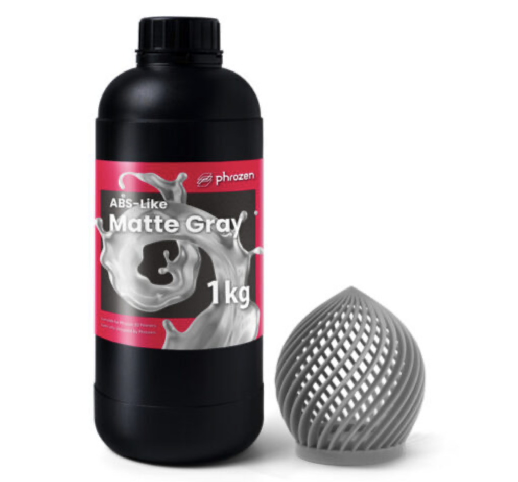 Phrozen ABS Like műgyanta (resin) – 1kg – matt szürke