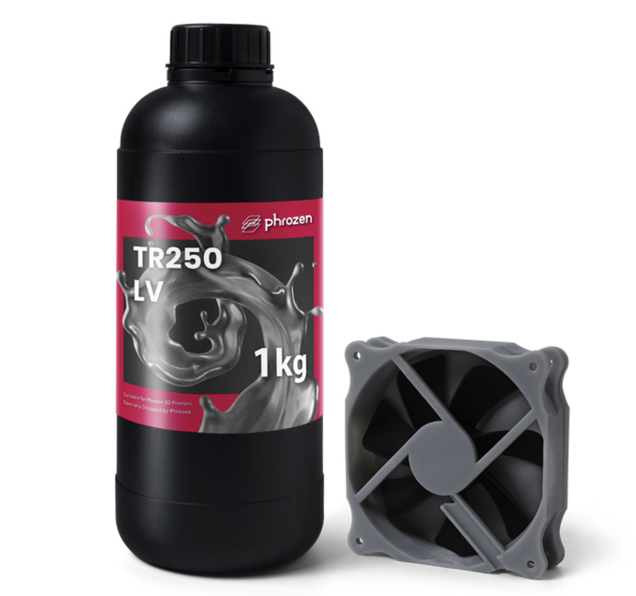 Phrozen TR250LV hőálló műgyanta (resin) – 1kg – szürke