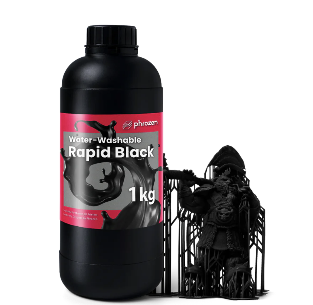 Phrozen Water-Washable vízzel mosható műgyanta (resin) – 1kg – fekete