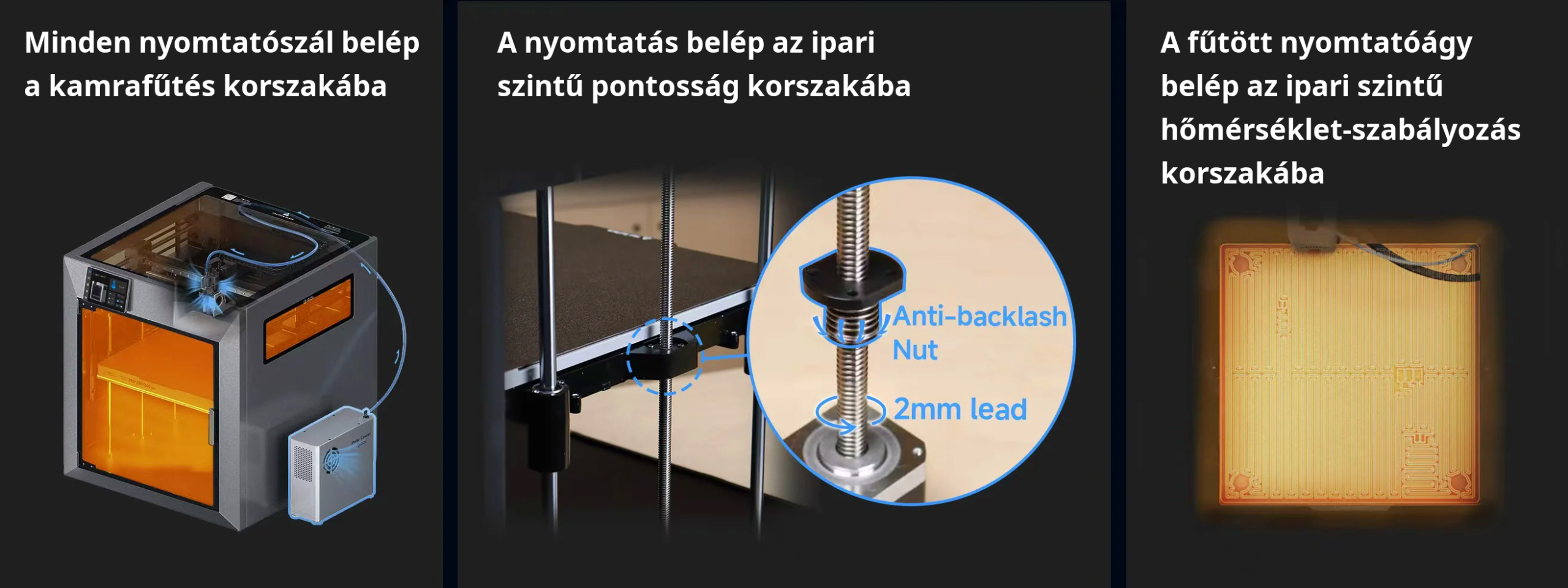 A QIDI Max4 iparágban egyedülálló újításai