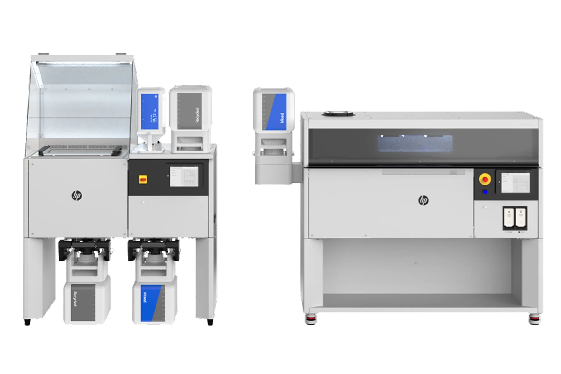 A HP MJF 1200 teljes gyártási rendszere